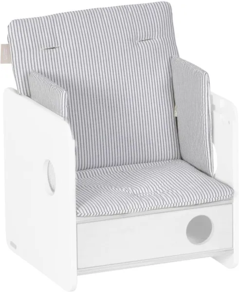 Nuun, Chair cushions, blue, H1x65x58 cm