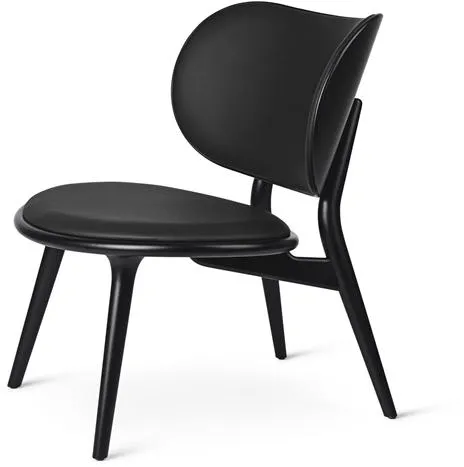 Mater The Lounge Chair Armchair Black Beech