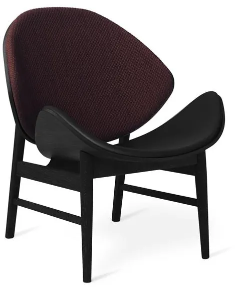 Warm Nordic The Orange armchair with seat and back cushions Mosaic 682/Black oak